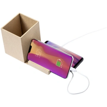 Foldable recycled cardboard wireless charger 5W, U