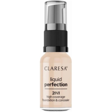 Claresa Claresa Liquid Perfection 2w1 102 Warm Med