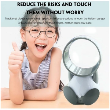 Galda pārnēsājamais USB daudzfunkciju ventilators,