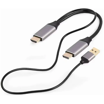 Gembird Active HDMI to DisplayPort/USB Cable, 2m A
