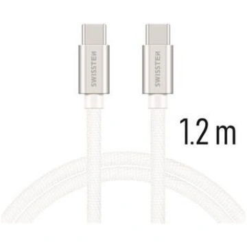 Swissten Textile Universāls Quick Charge 3.0 USB-C