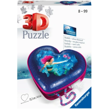 Ravensburger 3D puzzle Sirds kaste sirēnas 112494V