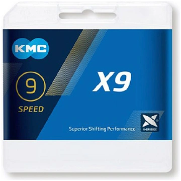 Ķēde KMC X9 Silver Grey