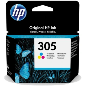 HP 305 trīskrāsu oriģinālās tintes kasetne