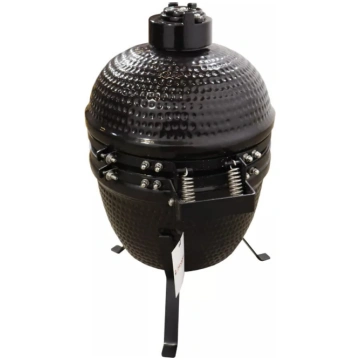Keramiskais kamado grils BESK 13" Hogger Black, ce