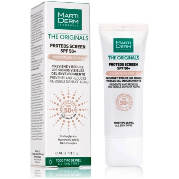 Martiderm Proteos Screen SPF 50+ Cream Color aizsa
