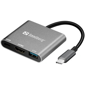 Sandberg USB-C Mini Dock HDMI+USB USB-C Mini Dock