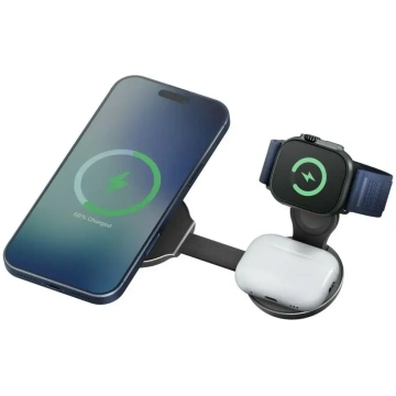 Wireless Charger Energea Alumag Trio 2 Aluminium f