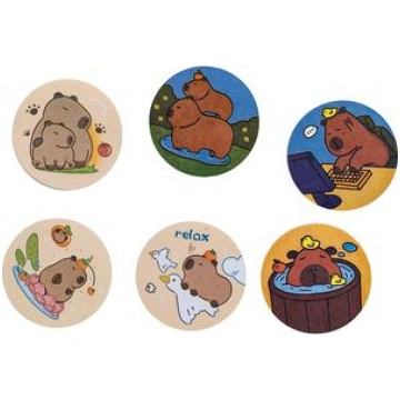 Papīra indeksi "Capybara” 50sh 81248 4030969812488