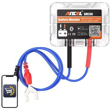 Ancel BM200 Bluetooth akumulatora testeris 12V - b