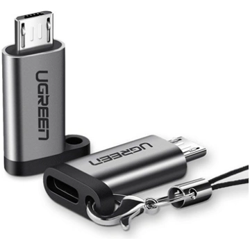 Ugreen USB Type C to micro USB adapter gray (50590