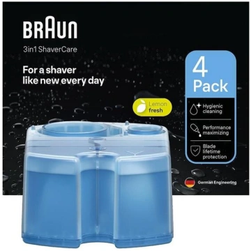 Braun Clean & Renew CCR4 tīrīšanas kasetņu komplek