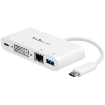 StarTech USB C Multiport Adapter, USB-C to DVI-D (