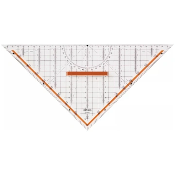 Lineāls Plastmasas Caurspīdīgs Rotring S0699270