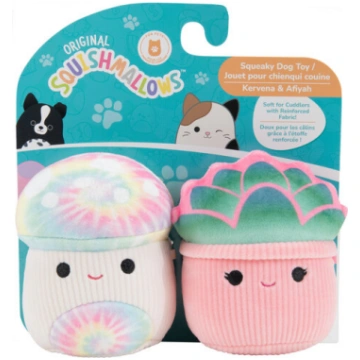 Suņu rotaļlieta Squishmallows divu gabalu komplekt