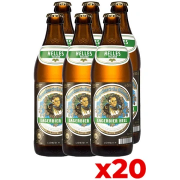 Augustiner Hell 50cl - Cassa da 20 bot. Augustiner