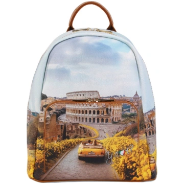 Ynot - Zaino Donna con Tasca Esterna in Ecopelle S