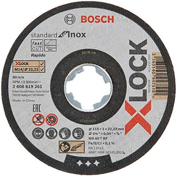 X-LOCK abrazīvais disks Standard for Inox 26086192