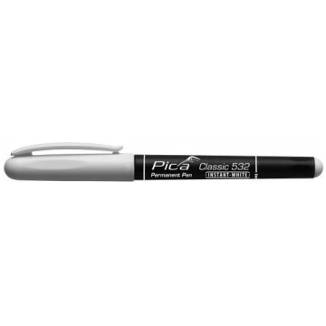 Pica Classic 532/52 balts pastāvīgais marķieris