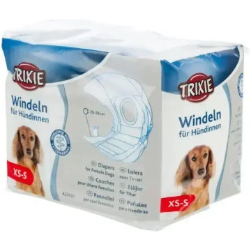 Trixie autiņbiksītes suņiem, XS-S, 20-28cm, 12 gab
