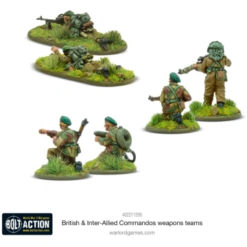 Bolt Action - British & Inter-Allied Commandos Wea