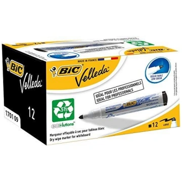 BIC whiteboard marker VELL 1701, 1-5 mm, black, Bo