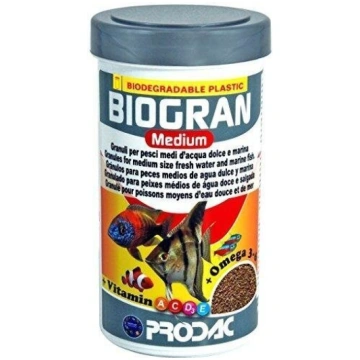 Podac Biogran Medium vidējās granulas zivīm 250ml 