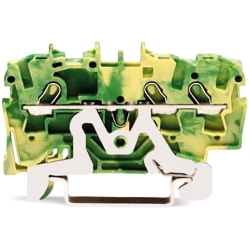Wago zemējuma spaile 1Px3 kont. 1.5mm2 4.2mm dzelt