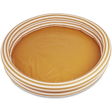 Savannah lielais baseins, Stripe:Mustard/crème