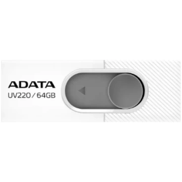 ADATA | UV220 | 64 GB | USB 2.0 | White/Gray 22887