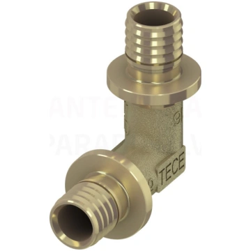 TECEflex 16 x 16 līkums 90° misiņš 767016