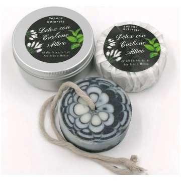 Sapone Detox con carbone attivo e argilla verde Ot