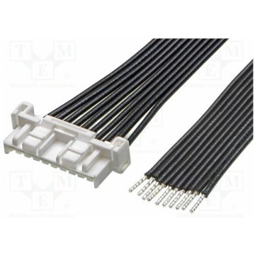 Connector: wire-board; male; PIN: 10; Inom: 3A; co