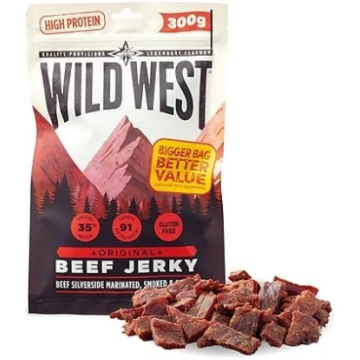 Wild West Beef Jerky, 300 g Original Beef Jerky, l