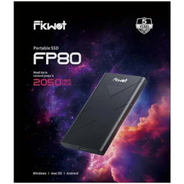 Fikwot FP80 ārējais SSD 2TB portatīvais SSD USB-C 