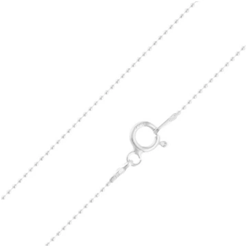 Sudraba ķēdīte sievietēm Bead Brasco 59264 59264-5