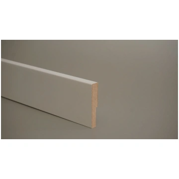 MDF grīdlīste 12x60mm krāsota(tekošie metri) Herst