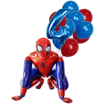 Spiderman gaisa balons - 4 gadi Spiderman balons -