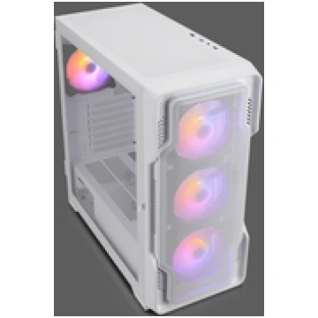 Geh Nanoxia MIDI DS-9 ARGB Airflow white - USB-C -