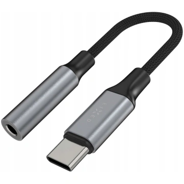 Fixed Adapter z aluminium FIXED Link USB-C na 3 5m