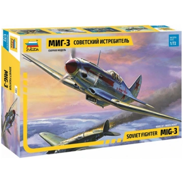Zvezda MIG-3 Soviet Fighter (7204) Z 7204