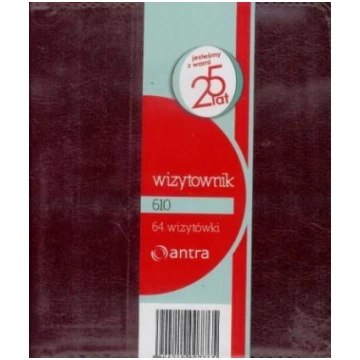 Antra Wizytownik 64 dwuklatkowy 610 braz (233388) 