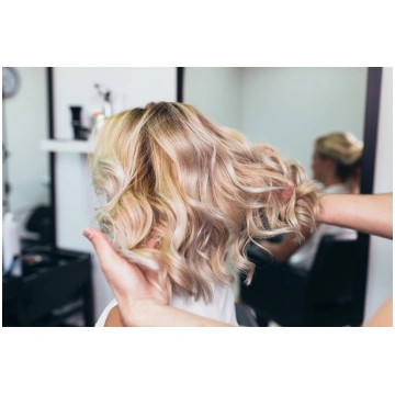 Matu krāsošana Balayage tehnikā - matu garums līdz