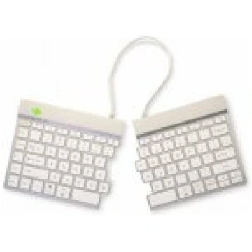 R-Go Tools Wireless split keyboard in white RGOSBU