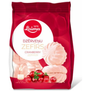 Zefīrs Dzērveņu 200g, Laima