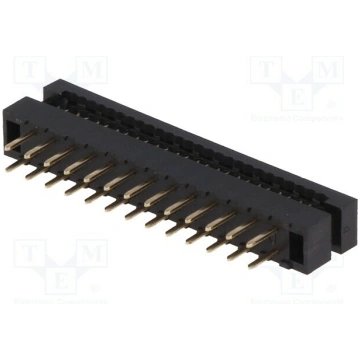 Connector: IDC; PIN: 26; THT; for ribbon cable; 2m