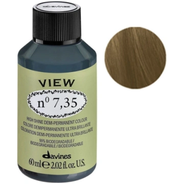 Davines Davines View Demi-Permanent Hair Dye 7.35 