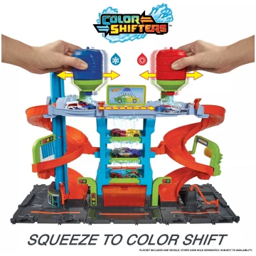 Transporta un trases komplekts Hot Wheels City Meg