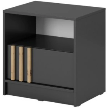 NELLY S51 Naktsskapītis (grafīts/artisan lamele) P