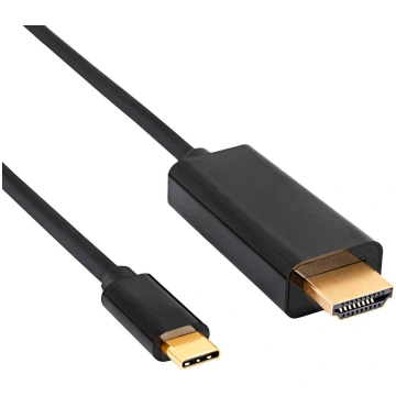 Kabel USB Akyga USB-C - HDMI 1.8 m (AK-AV-18) | AK